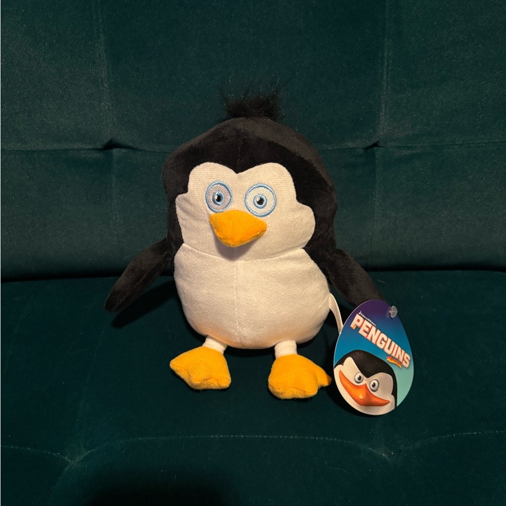 Dreamworks Madagascar Penguins 7” Plush Animal Toy NWT
